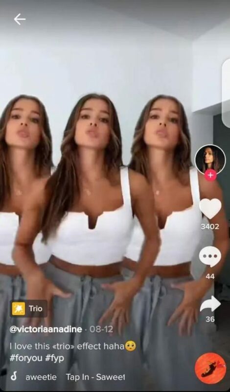 latest effects on your TikTok Videos