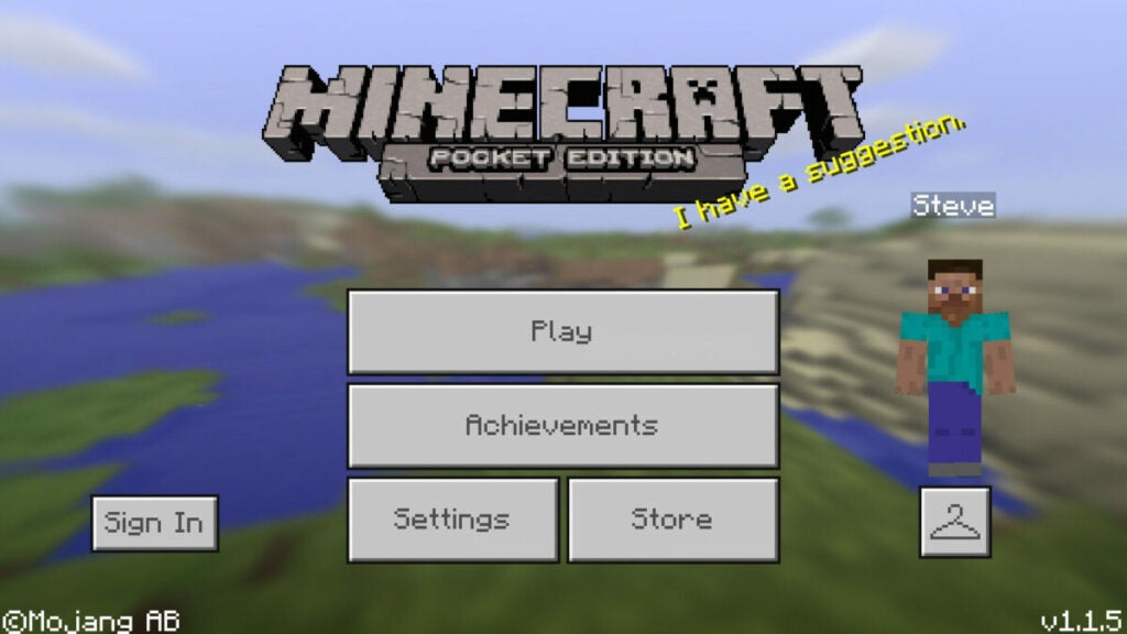 Minecraft Pocket Edition 2022 Mobile Games