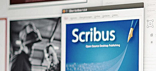 Scribus Christmas Greetings