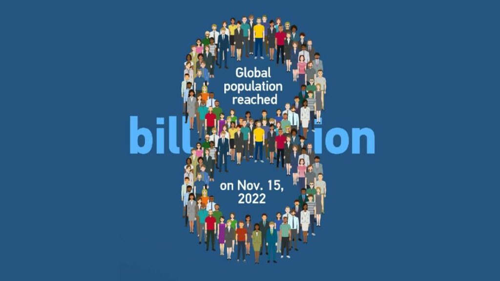 The world population reached 8 billion looking back at the most important news in 2022