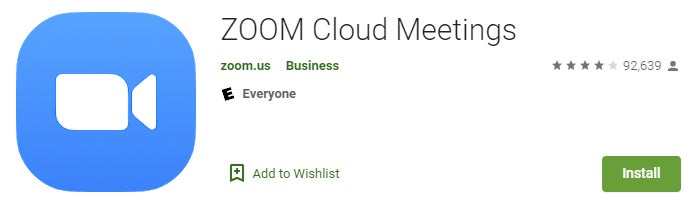 Zoom Cloud Meetings Best Mobile Apps 2022