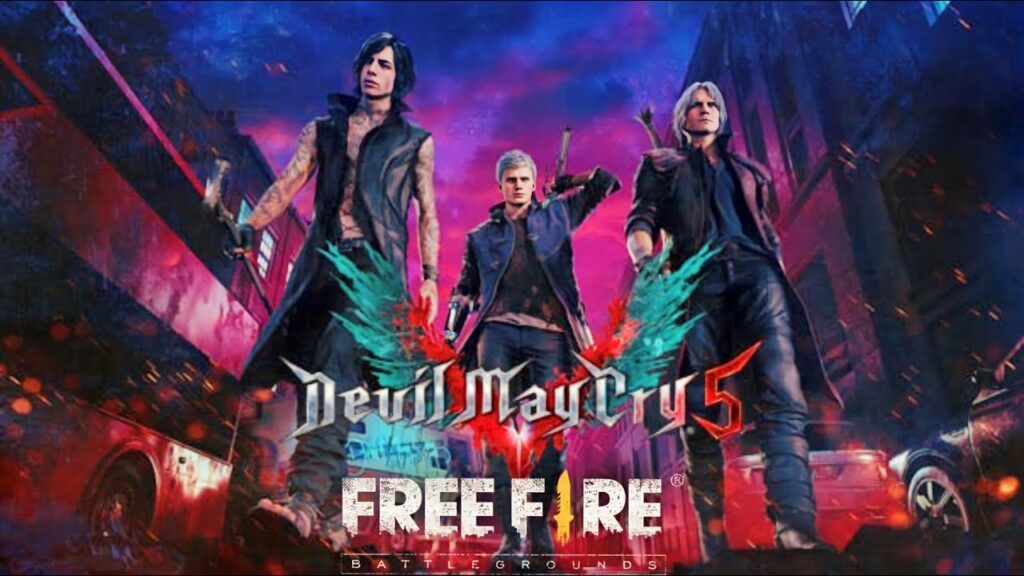 Free Fire teams up with Devil May Cry 5