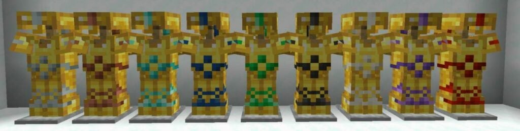 New armor trims in Minecraft 1.20