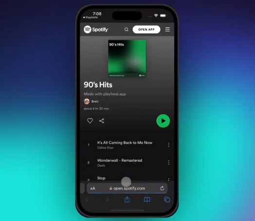 PlaylistAI, the utility that builds playlists from prompts