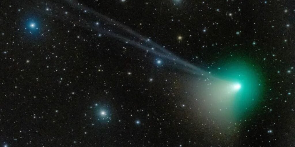 Green Comet Sighting