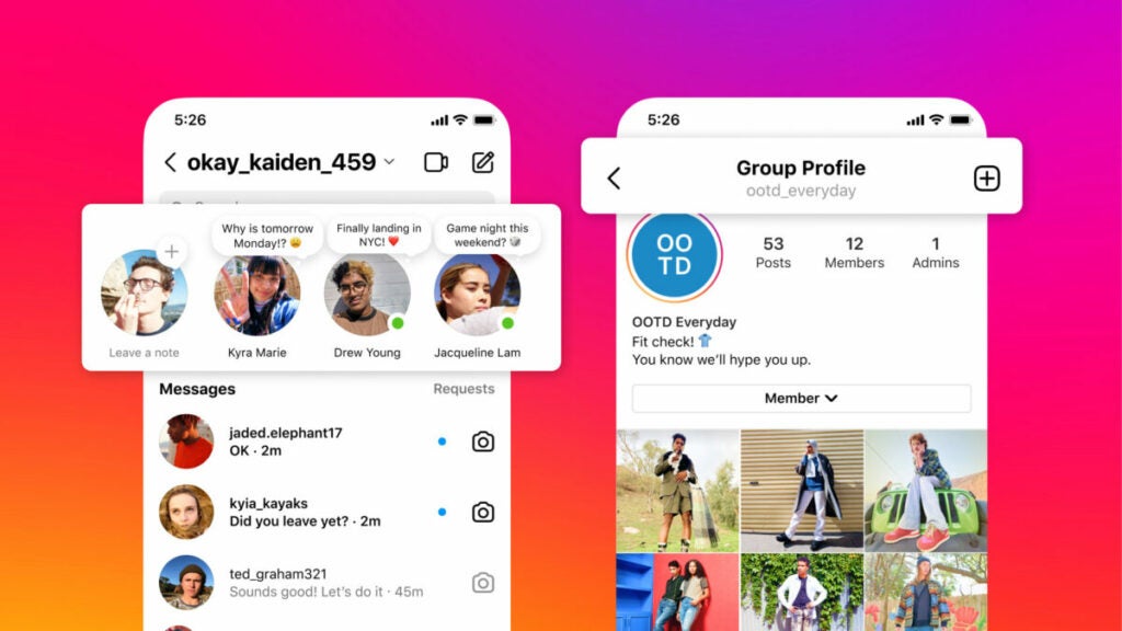 Instagram Notes Feature