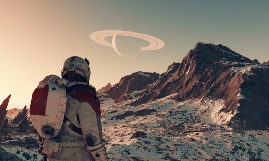 Starfield Mantis ship