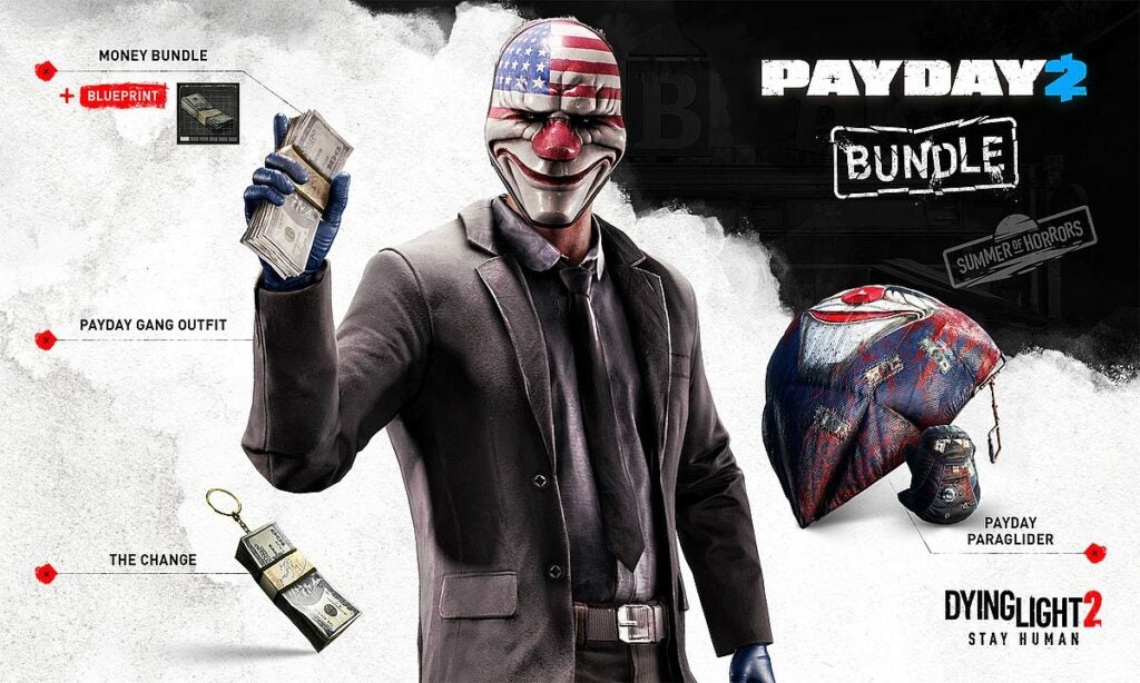 Dying Light 2's Payday 2 crossover & DL Points system revealed with the latest DL2 update: Chasing red diamonds!