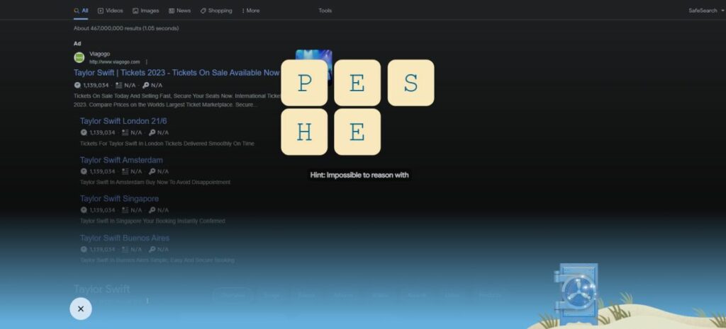 Taylor Swift 1989 Vault Puzzle answers
