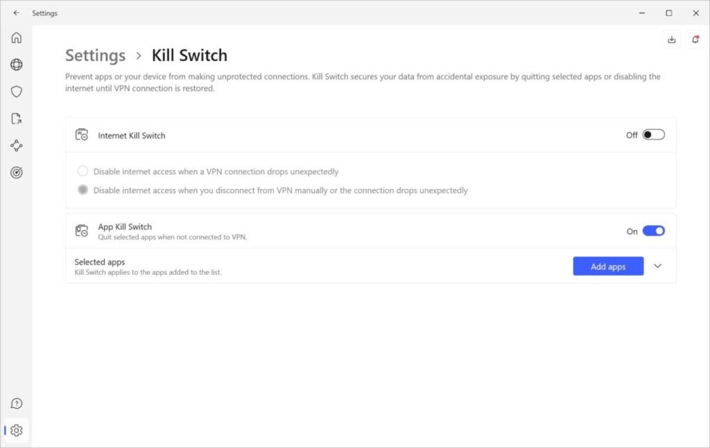 NordVPN Kill Switch