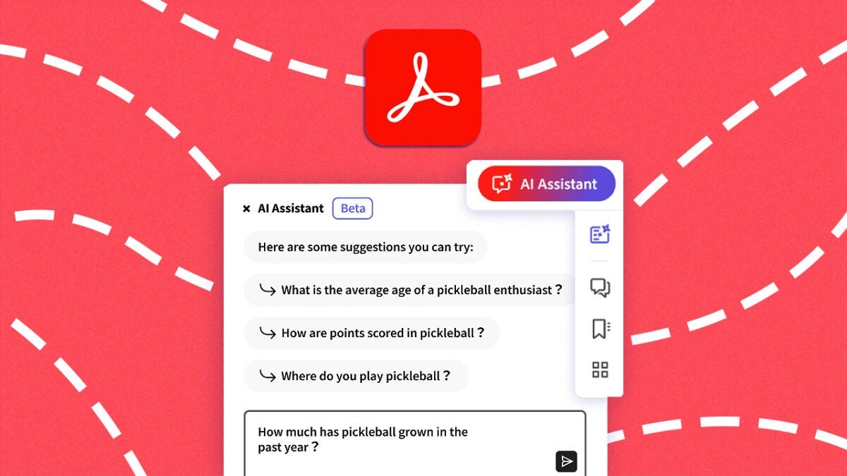 The perfect solution in Adobe Acrobat to extract data from a large PDF, thanks to AI
