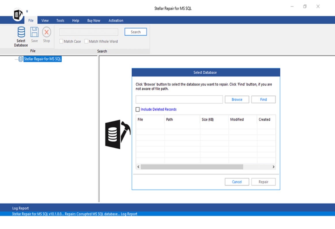 Stellar Repair for MS SQL