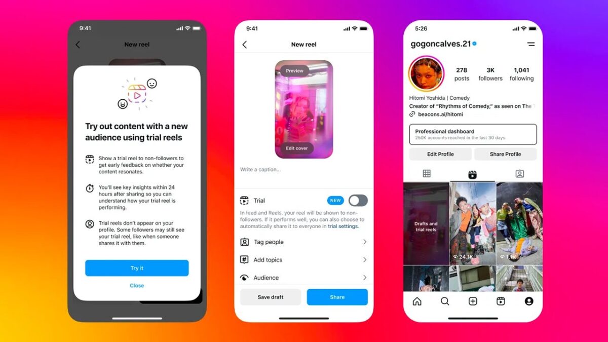 Instagram launches a new type of Reels that will only be shared with people who don't follow you