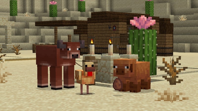 The next update of Minecraft promises new biomes, sounds, and cows?
