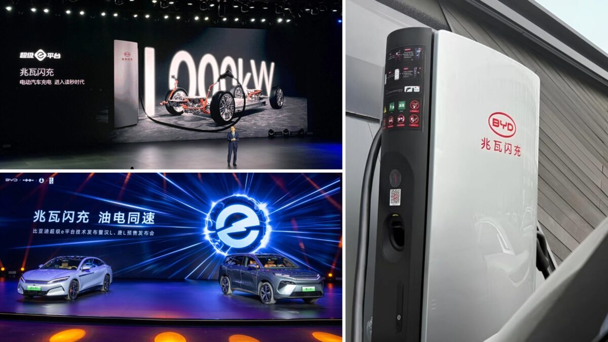 BYD Expands EV Charging Network with 15,000 Megawatt Stations Across China
