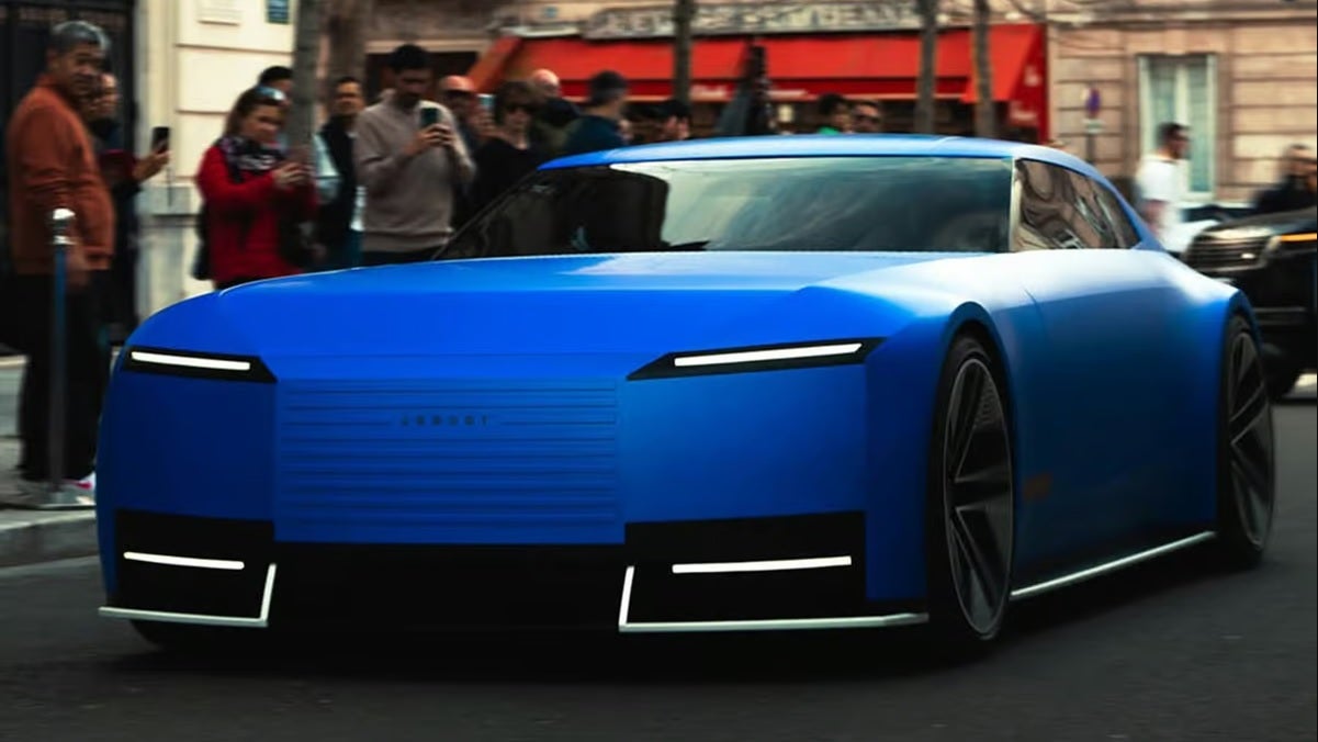 Jaguar Type 00 in paris