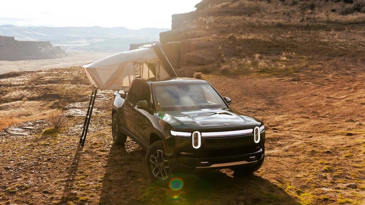 Rivian Introduces Rooftop Tent for Adventurous Electric Vehicle Owners
