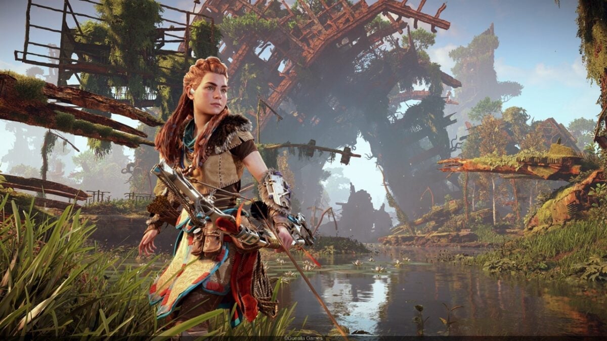 The actress who voices the protagonist of the Horizon franchise is concerned about the use of AI in the video game