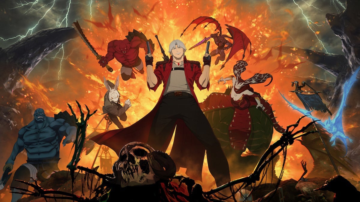 The Netflix series of Devil May Cry leads to a surge of players from the franchise on Steam