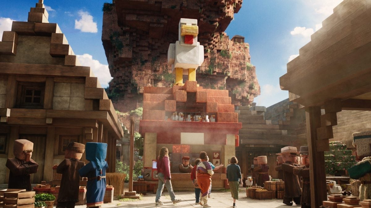 A Minecraft movie has led to a significant increase in players in the game