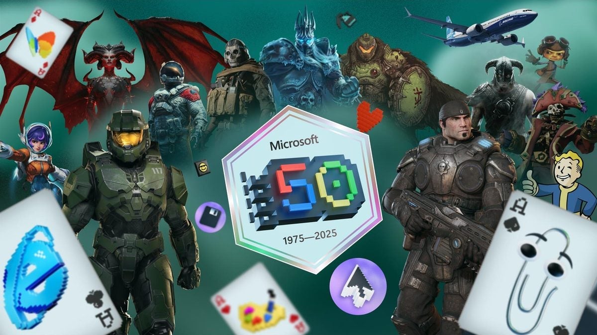 Happy birthday! Microsoft celebrates its 50th anniversary with gifts for Xbox users
