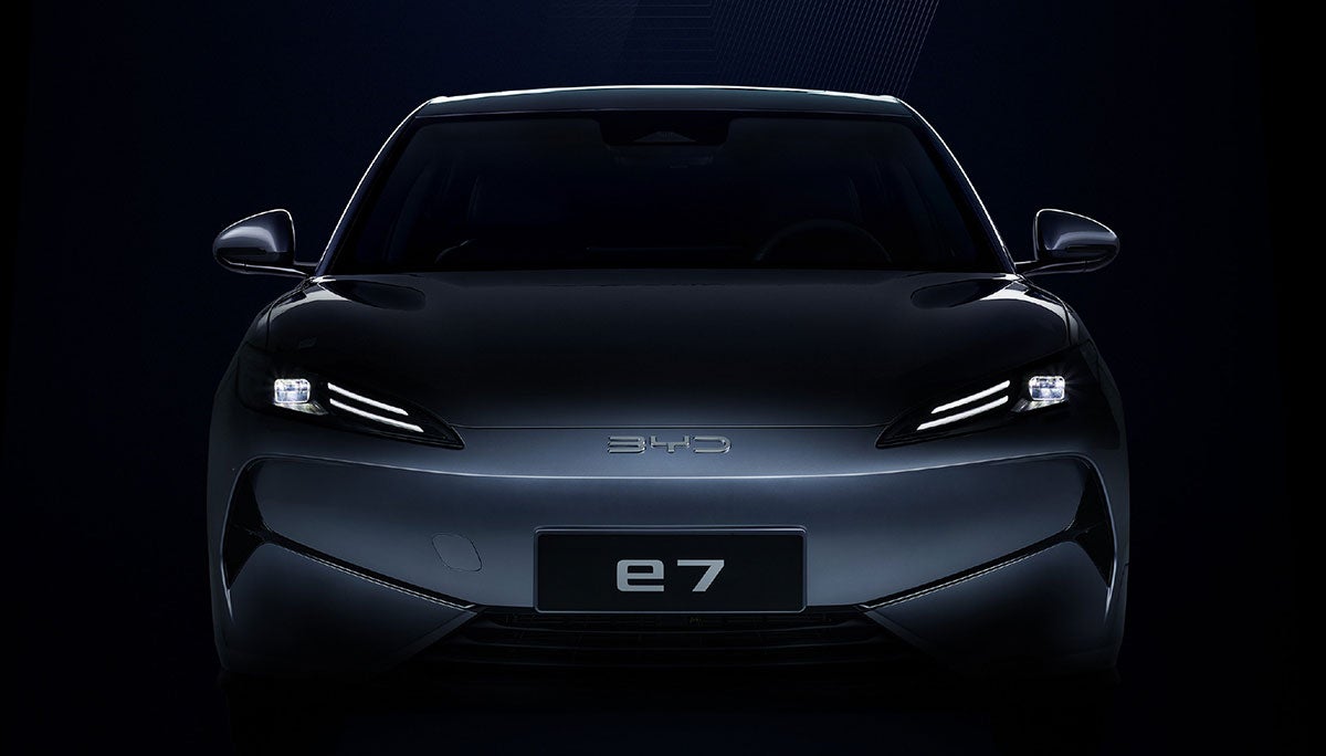 BYD e7 Electric Sedan in China