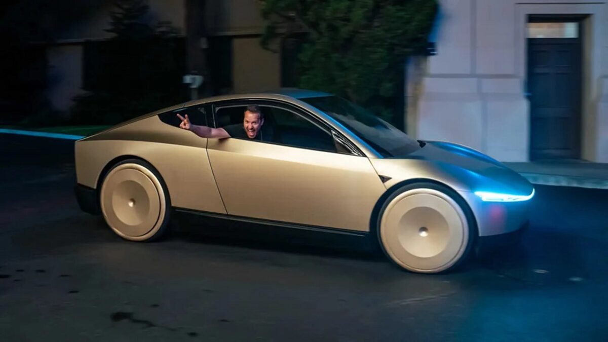 Tesla Cybercab en problemas