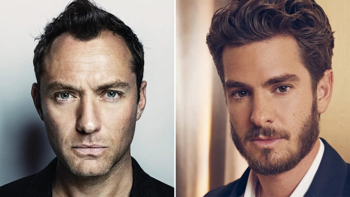 Jude Law and Andrew Garfield star in the new Apple TV+ series about the legends of Las Vegas