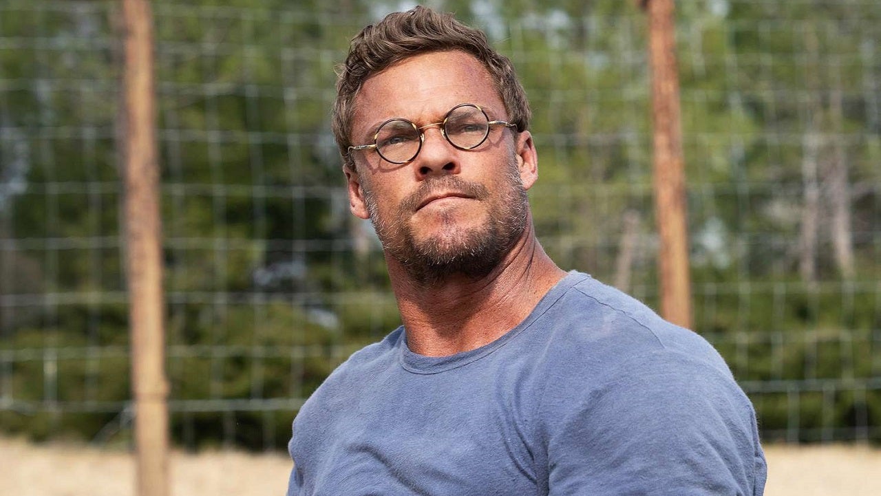 Alan Ritchson as superhero