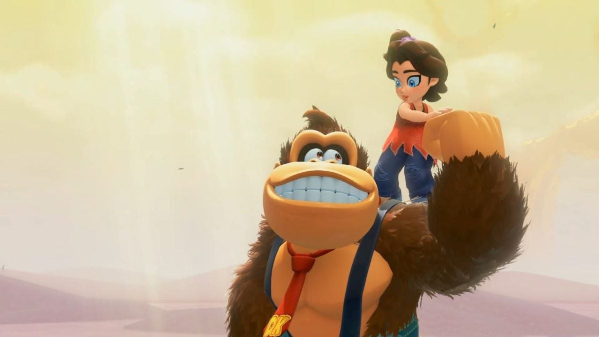 This mysterious character that you don't expect will accompany Donkey in Donkey Kong Bananza