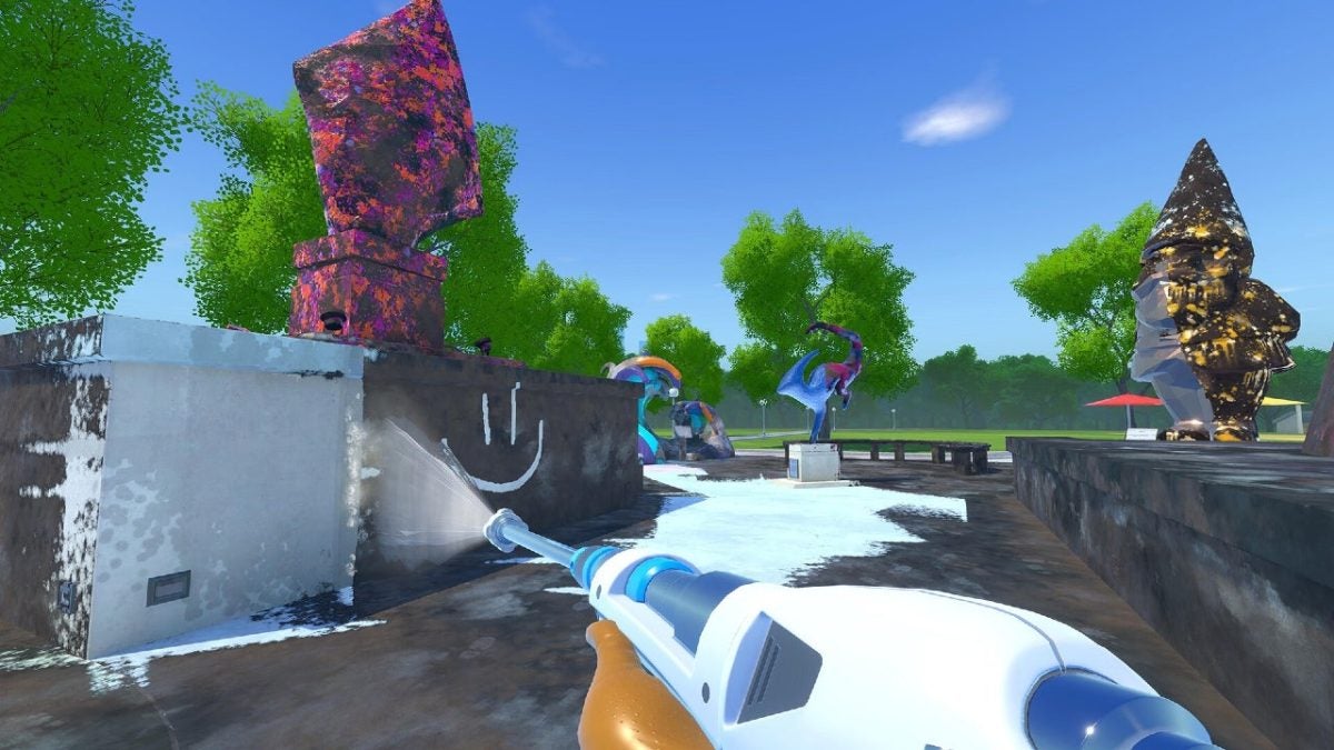 PowerWash Simulator receives its latest free update offering us its strangest level to date