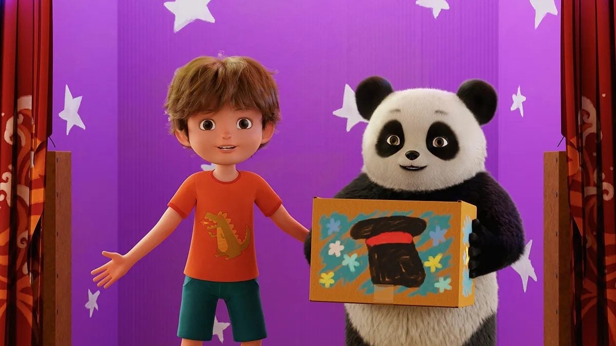 The most beloved panda returns to this children's series on Apple TV+ that captivates kids