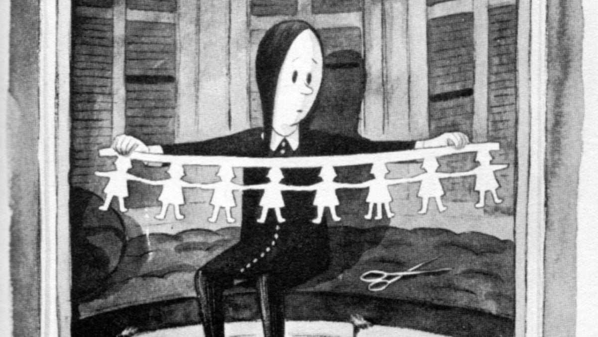 Before starring in her Netflix series, Wednesday was a nameless supporting character in the Addams Family comic