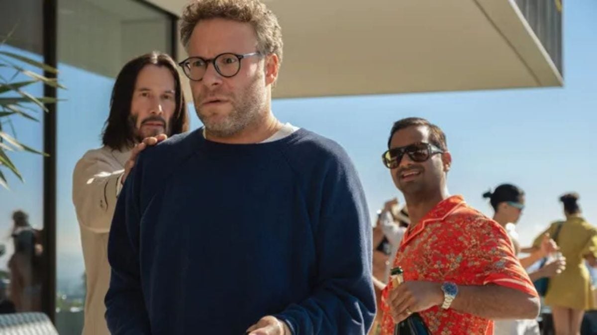 Keanu Reeves becomes an angel in the trailer for the most anticipated comedy of the season