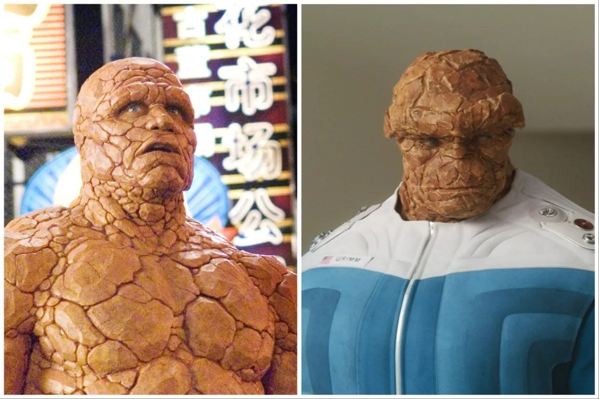 The actor who played The Thing wishes the best for the new Fantastic Four