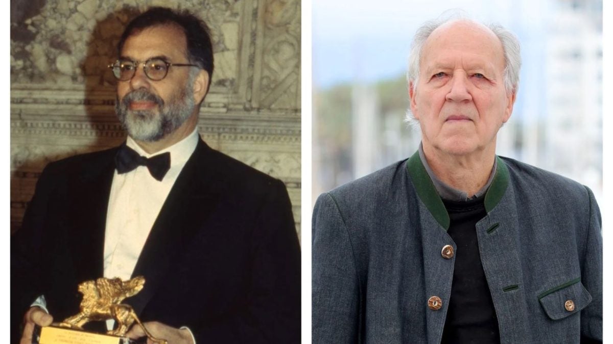 The Venice Film Festival honors Francis Ford Coppola and Werner Herzog
