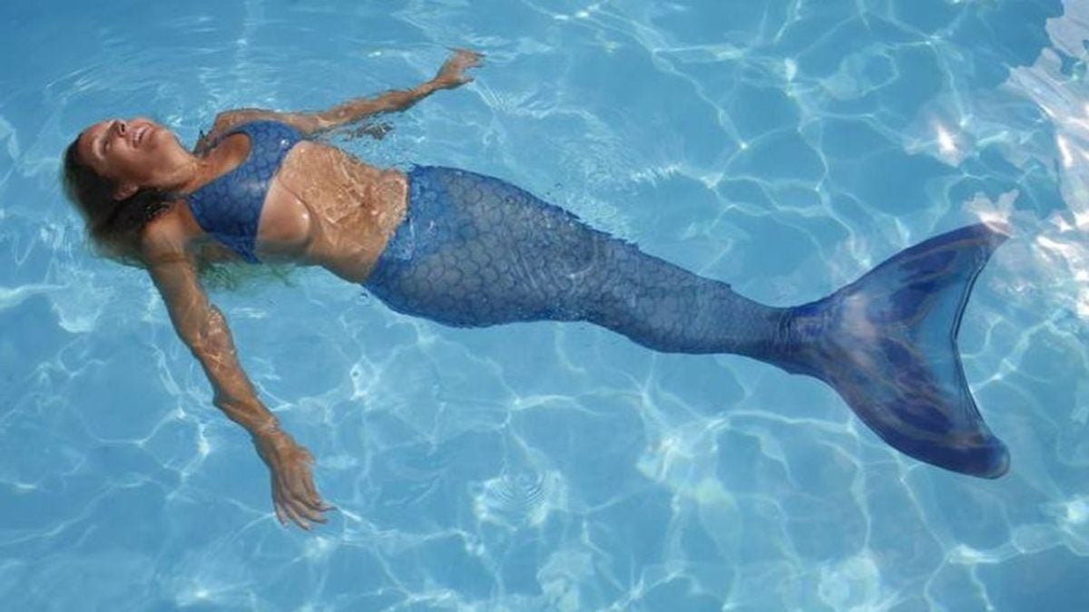The new trendy sport involves pools, mermaids, and mermen