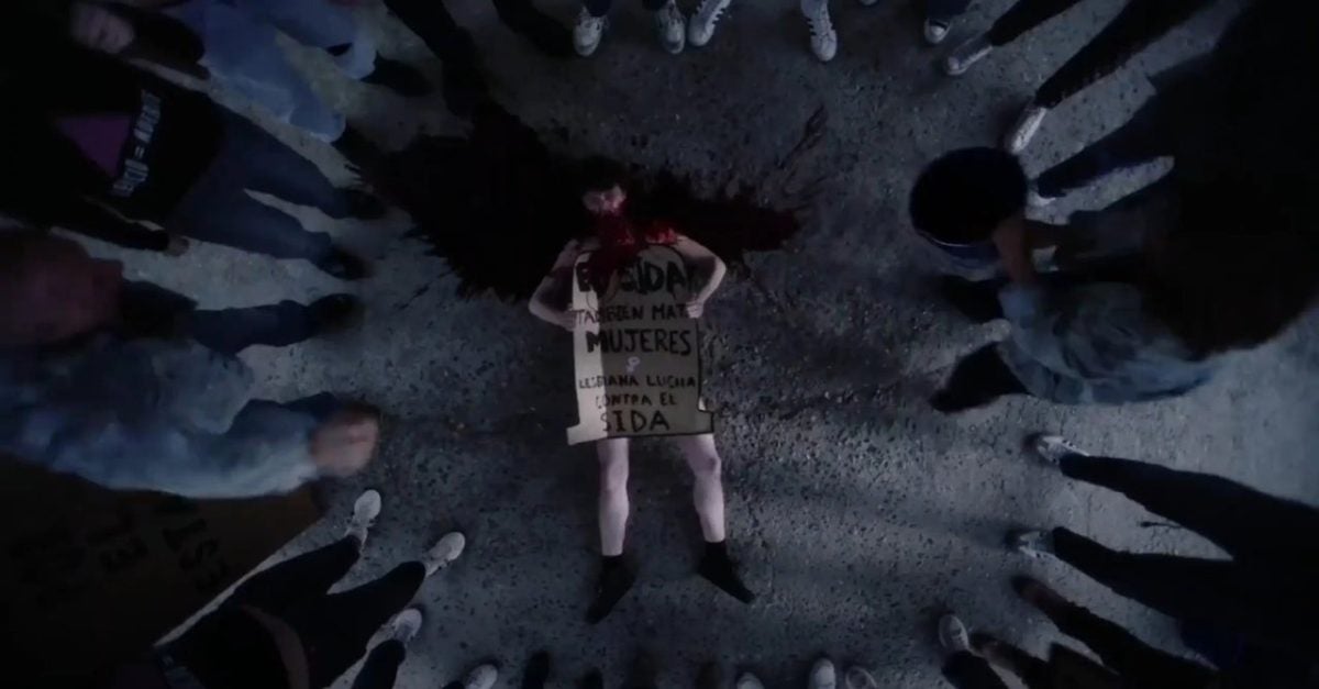 The enfant terrible of Spanish cinema offers us a twist on the vampire myth in his new miniseries: what if they contracted AIDS?