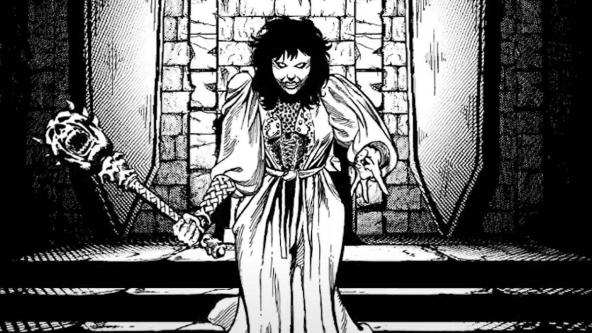 If you miss the classic Dungeons & Dragons games, this black and white RPG simulates a tabletop role-playing game… and a lot of death