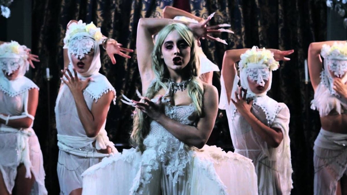 Lady Gaga embraces her role in Wednesday and shows it with a new collaboration with Tim Burton