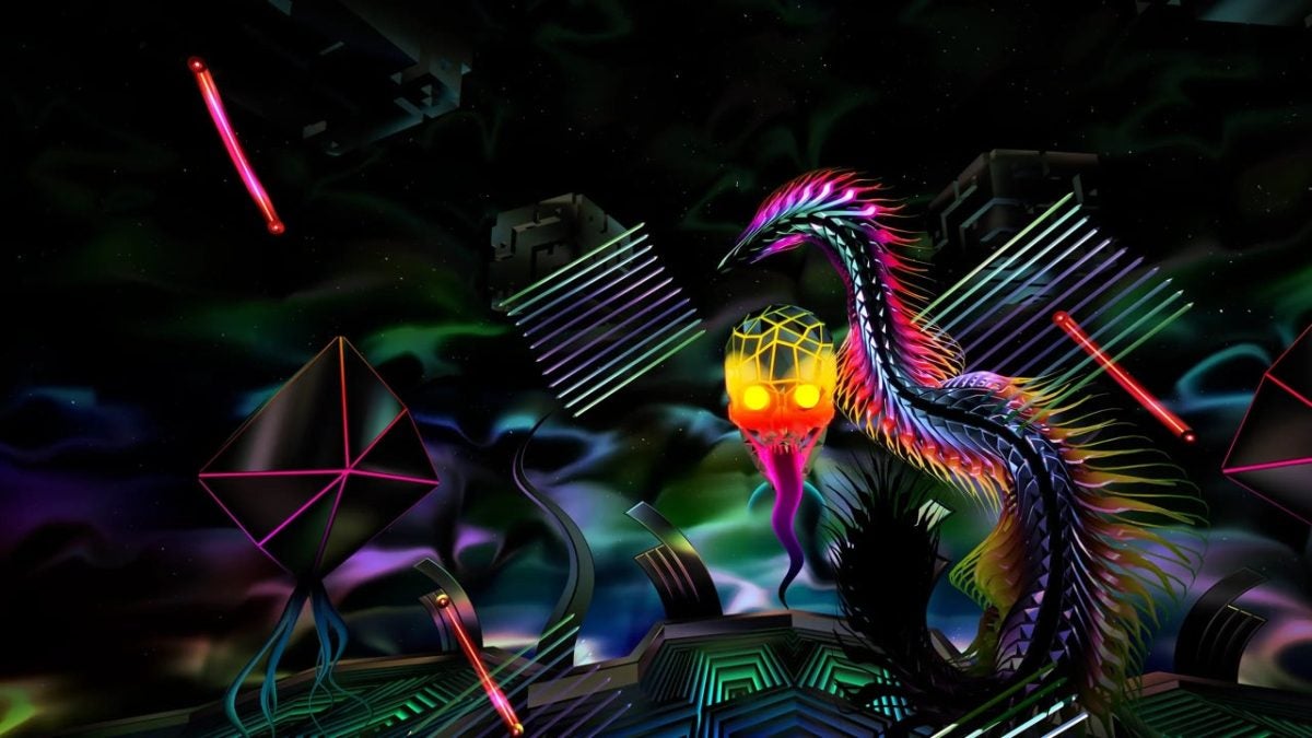 This rhythm game puts you in the shoes of a space eel on the psychedelic journey of your life