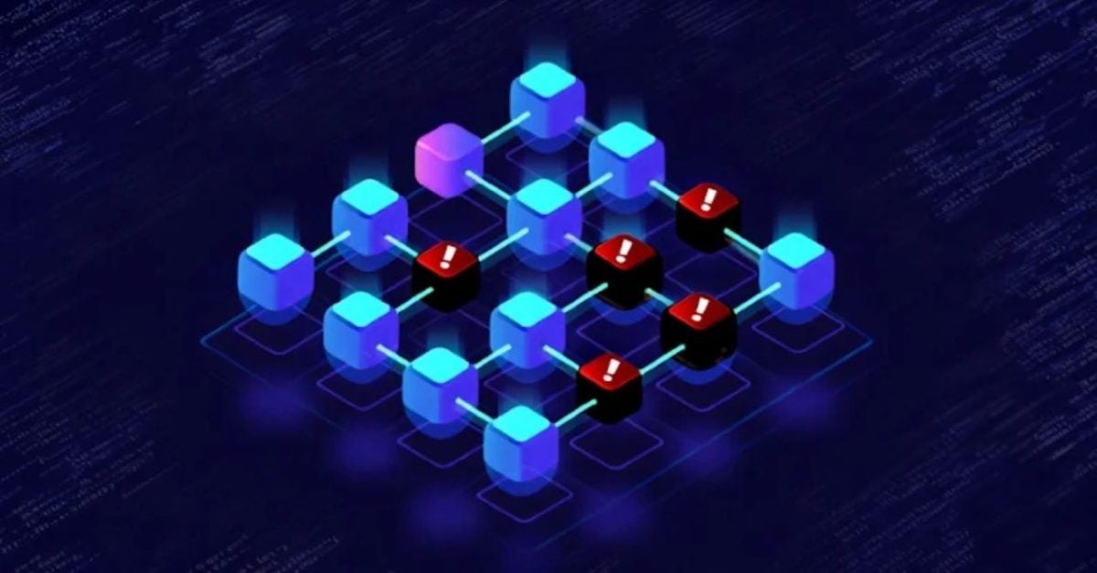 The group of cyber threats that uses smart contracts to distribute malware