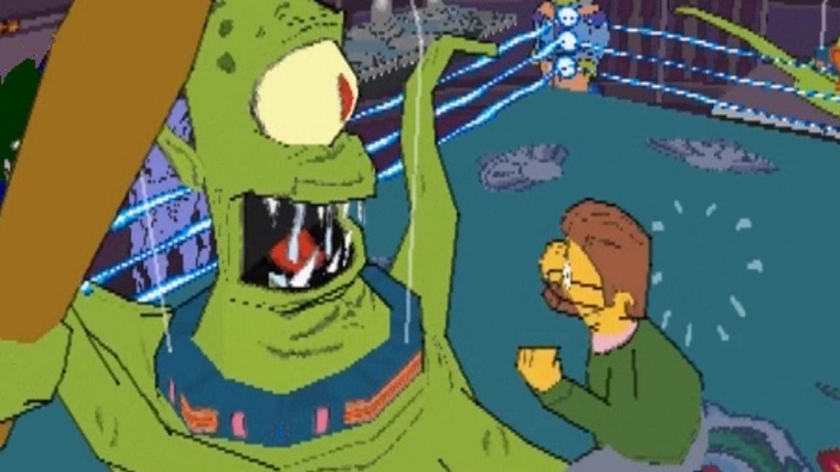 At their best, The Simpsons made their worst video game by fighting among themselves. There is a reason why it is so bad