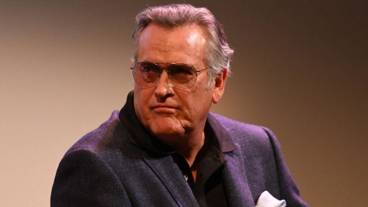Bruce Campbell shares that he has a treatable but not curable cancer