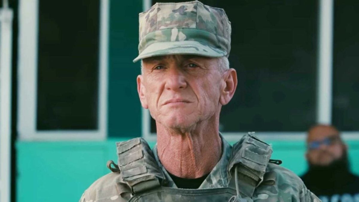 Sean Penn could not be at the Oscars because he was with the president of a country at war