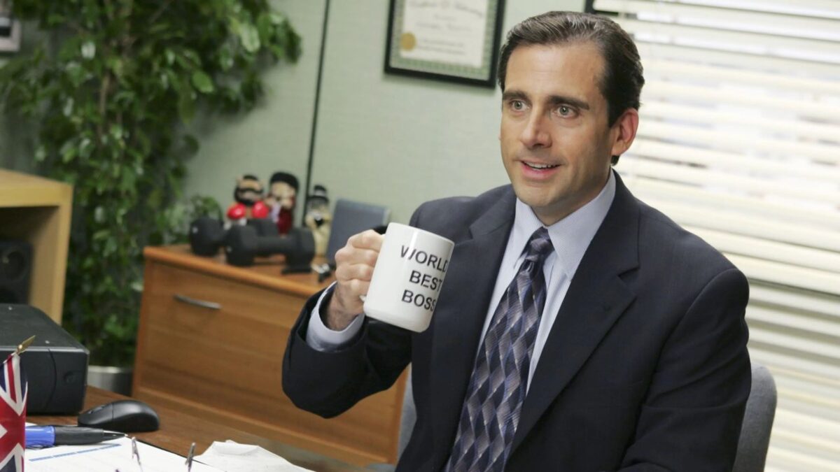The remake of The Office made an important change to the character of Michael Scott to make it popular in the US