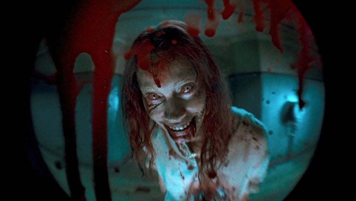 The first trailer for the new installment of the Evil Dead franchise is presented during CinemaCon