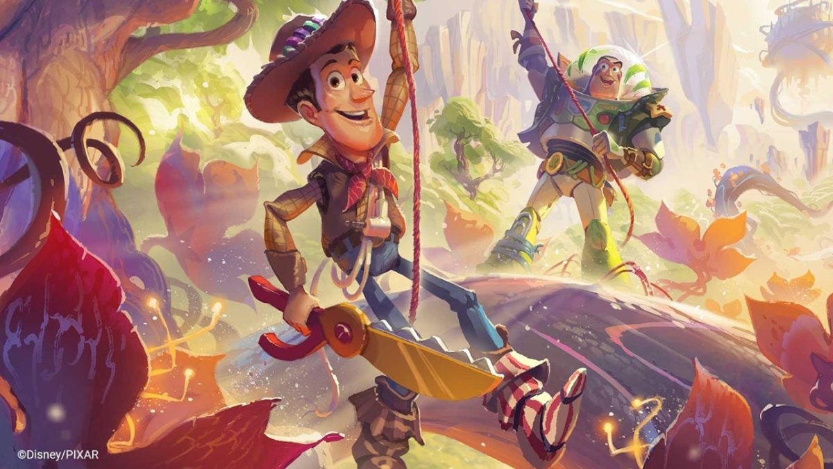 Lorcana has a new expansion that focuses on one important thing: your hype for Toy Story 5