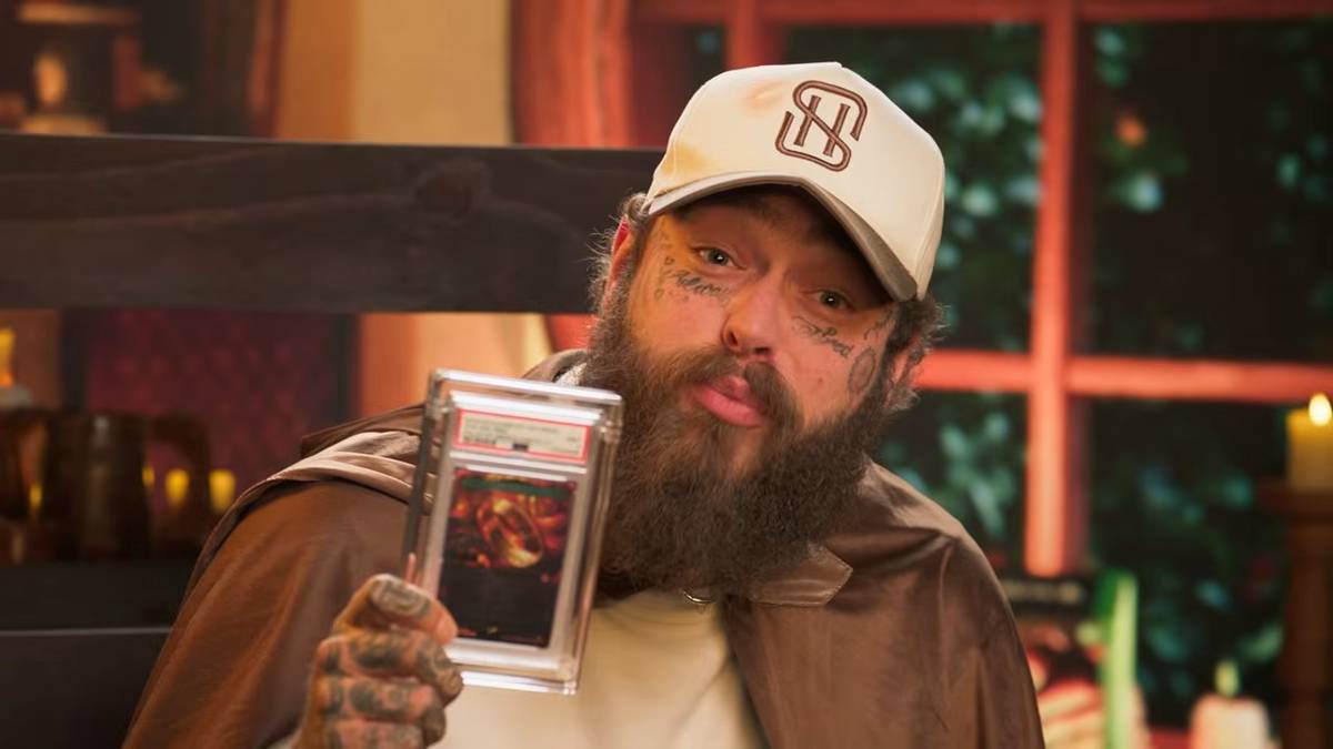 Post Malone plays his $2 million One Ring on Game Knights: the real 001/001 hits the table in the new episode