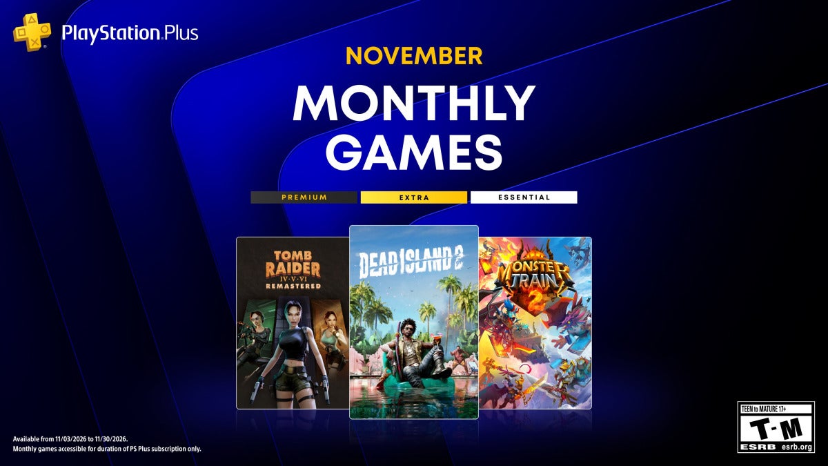 PlayStation Plus reveals November 2026 games: Dead Island 2 headlines